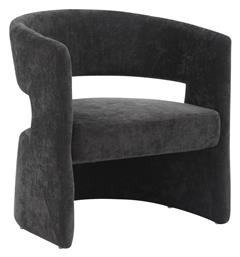 Πολυθρόνα Leicy 69x63x76.5cm Μαύρη Απόχρωση - Pakketo