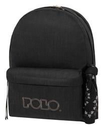 Original Double Scarf Τσάντα Πλάτης Μαύρη 27lt 2023 Polo