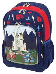 Primary Knights Castle Τσάντα Πλάτης Μπλε 15lt Polo