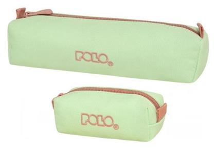 Wallet Dos Pistachio Pink Κασετίνα Βαρελάκι με 1 Θήκη Πράσινη Polo