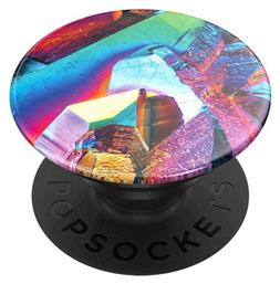 PopSockets Swappable PopGrip Κινητού Rainbow Gem Gloss από το Public