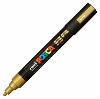 PC-5M Μαρκαδόρος Σχεδίου 2.5mm Χρυσός Posca
