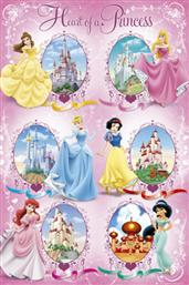 POSTER DISNEY PRINCESS CASTLES 61 X 91.5 CM - GB eye