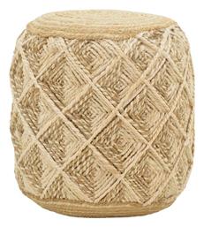 Πουφ Μπεζ 40x40x40cm - Inart