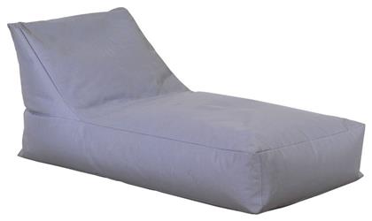 Πουφ Πολυθρόνα Αδιάβροχη Γκρι 150x75x30cm - Lianos