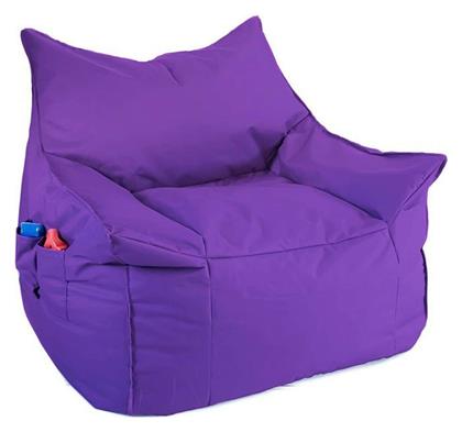 Πουφ Πολυθρόνα Αδιάβροχη Purple 84x80x80cm - Sofa Del Atelier
