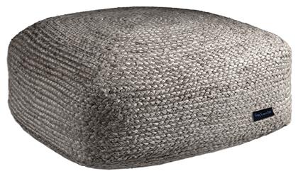 Πουφ Σκαμπό Boho Grey 50x50x25cm - Guy Laroche