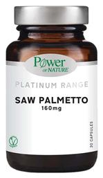 Platinum Range Saw Palmetto 160mg 30 κάψουλες Power Health