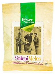 SalepiMeles Καραμέλες Μέλι & Σαλέπι 60gr 162237 Power Health