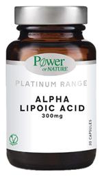 Platinum Range Alpha Lipoic Acid 300mg 30 κάψουλες Power Of Nature