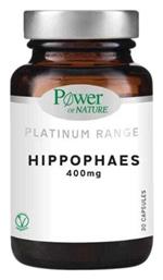 Platinum Range Hippophaes 400 Mg 30 Φυτικές Κάψουλες Power Of Nature