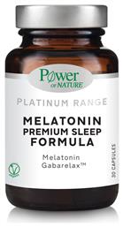 Platinum Range Melatonin Premium Sleep Formula 30 κάψουλες Power Of Nature
