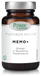 Platinum Range Memo+ Synergistic Formula 30 κάψουλες Power Of Nature