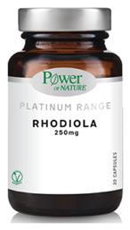 Platinum Range Rhodiola 250mg 30 κάψουλες Power Of Nature