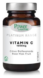 Platinum Range Vitamin C Βιταμίνη 1000mg 30 ταμπλέτες Power Of Nature