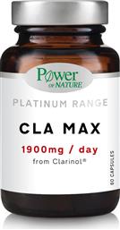 Power Of Nature Platinum Range Xs CLA Max Συμπλήρωμα Διατροφής 1900mg 60 κάψουλες