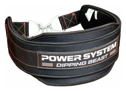 Beast Ζώνη Βυθίσεων Συνθετική Μαύρη/κίτρινη Power System