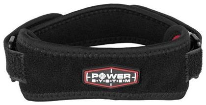 PS-6015 Ελαστικό Επιγονατιδικό Strap σε Μαύρο χρώμα Power System