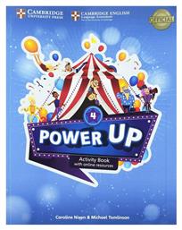 POWER UP 4 ACTIVITY BOOK ( + ON LINE RESOURCES) - Cambridge University