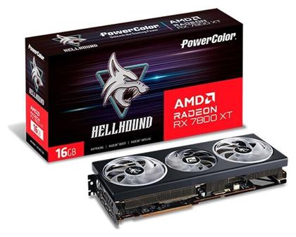 Radeon RX 7800 XT 16GB Hellhound PowerColor