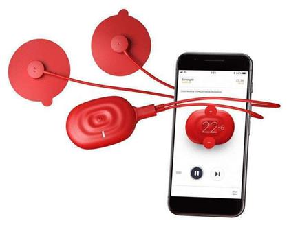 Uno Gen 2 Smart Φορητή Συσκευή Παθητικής Γυμναστικής Κόκκινη PowerDot