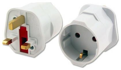 Αντάπτορας Πρίζας από Ελλάδας σε Αγγλίας Powertech