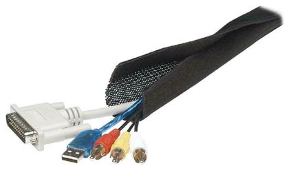 Cable Flex Wrap 1.8m Μαύρο Powertech