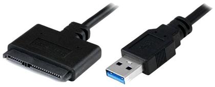 Cable USB 3.0 to SATA Μαύρο (CAB-U032) Powertech