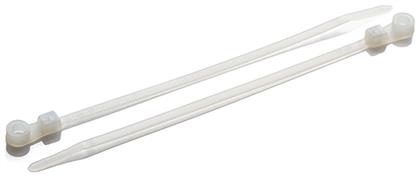 Δεματικά Καλωδίων 200x4mm Λευκό 50τμχ Powertech