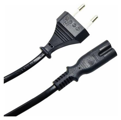 Euro - IEC C7 Cable 1.5m Μαύρο (CAB-P017) Powertech