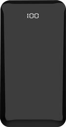 Powertech PT-764 10000mAh Μαύρο από το Shop365