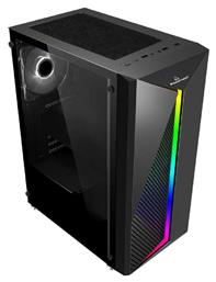 PT-848 Gaming Midi Tower με Πλαϊνό Παράθυρο Powertech