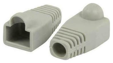 RJ45 Strain Relief Boot 10τμχ Grey Powertech