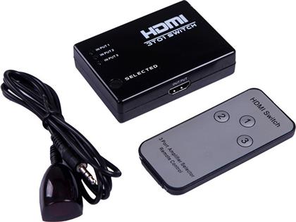 Powertech SLOT-020 UHD HDMI Amplifier Switch 3 είσοδοι/1 έξοδος από το Shop365