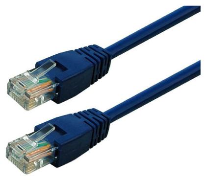 U/UTP Cat.6 Καλώδιο Δικτύου Ethernet 10m Μπλε Powertech