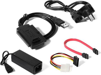 Powertech USB 2.0 - IDE/SATA (CAB-U122) από το Public