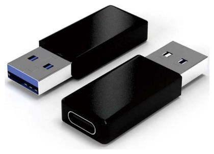 USB-A male σε USB-C female 1τμχ (CAB-UC023) Powertech