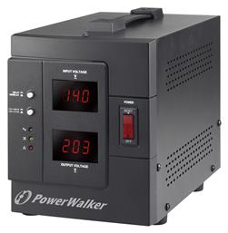 AVR 1500 SIV Σταθεροποιητής Τάσης 1500VA με 2 Πρίζες Ρεύματος Powerwalker