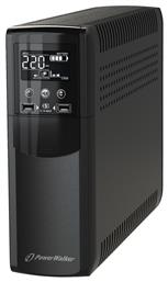 VI 600 CSW UPS Line-Interactive 600VA 360W με 4 Schuko Πρίζες Powerwalker