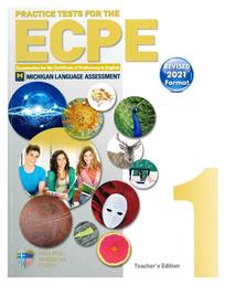 Practice Tests 1 Ecpe Teacher's Book, Revised 2021 With 8 Cds - Ελληνοαμερικανική Ένωση