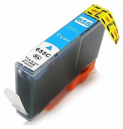 Συμβατό Μελάνι Εκτυπωτή InkJet HP 655 CZ110AE 14.6ml Κυανό Premium