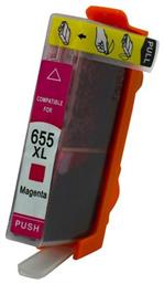 Συμβατό Μελάνι Εκτυπωτή InkJet HP 655 CZ111AE 14.6ml Ματζέντα 1τμχ Premium