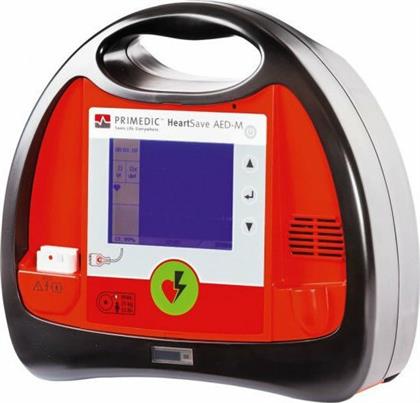 Heartsave Aed M Απινιδωτής Ημιαυτόματος Εξωτερικός με Επαναφορτιζόμενη Μπαταρία Primedic
