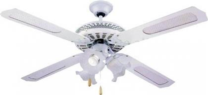 Primo PRCF-80278 Ανεμιστήρας Οροφής 130cm με Φως Λευκός από το Plus4u