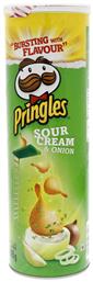 Πατατάκια με Γεύση Sour Cream & Κρεμμύδι 165gr Pringles