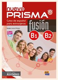 PRISMA FUSION B1 + B2 INTERMEDIO ALUMNO (+ CD) N/E - Editorial Edinumen