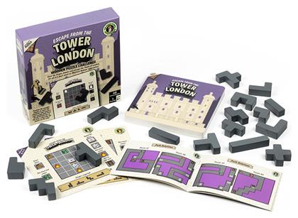 Escape from the Tower of London Γρίφος από Ξύλο για 8+ Ετών SH-6 Professor Puzzle