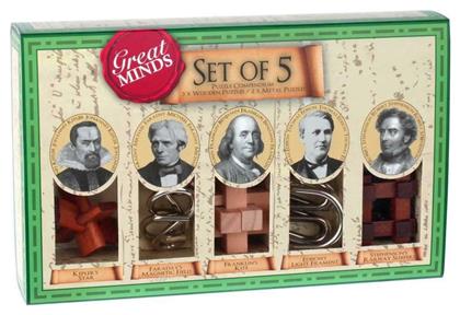 Great Minds Γρίφος από Μέταλλο για 6+ Ετών Professor Puzzle