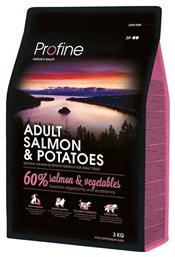 Adult 3kg Ξηρά Τροφή για Ενήλικους Σκύλους με Σολομό και Πατάτες Profine