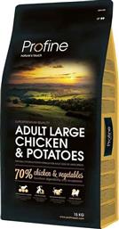 Profine Dog Adult Large Breed Chicken & Potatoes 15Kg από το Plus4u